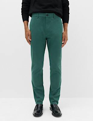 Slim Fit Cotton Rich Stretch Chinos