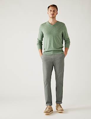 Regular Fit Stretch Chino