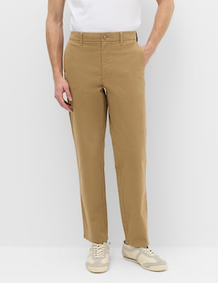 Regular Fit Stretch Chinos