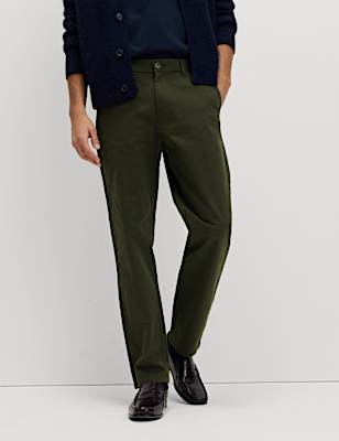 Regular Fit Stretch Chinos