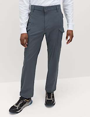 Straight Fit Technical Cargo Trousers