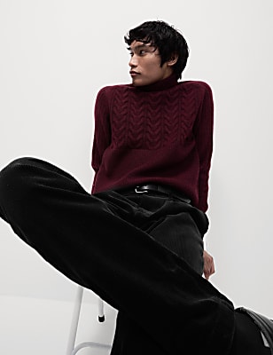 Regular Fit Luxury Single Pleat Corduroy Chinos