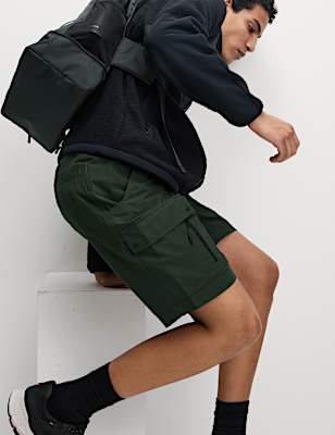 Ripstop Textured Trekking Shorts with Stormwear™