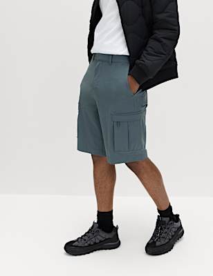 Straight Fit Cargo Shorts