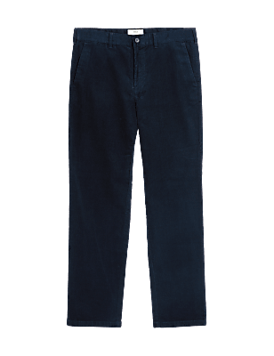 Regular Fit Corduroy Stretch Chinos