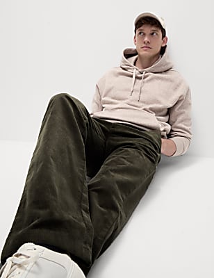 Regular Fit Corduroy Stretch Chinos