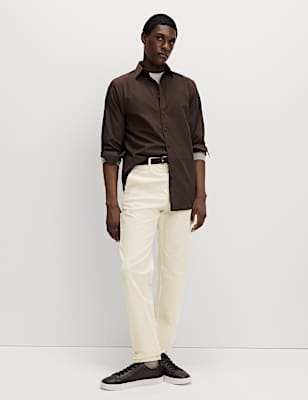 Regular Fit Corduroy Stretch Chinos