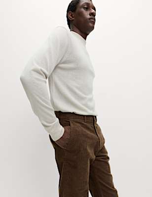 Regular Fit Corduroy Stretch Chinos