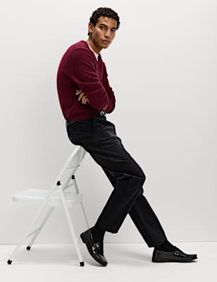 Regular Fit Corduroy Stretch Chinos