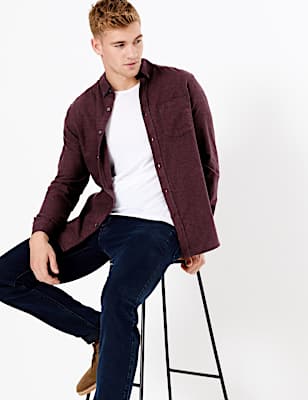 Pure Cotton Flannel Shirt