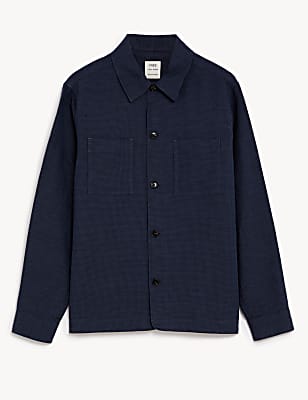 Linen Blend Overshirt