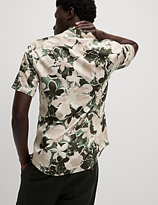Pure Cotton Hawaiian Shirt