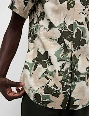 Pure Cotton Hawaiian Shirt
