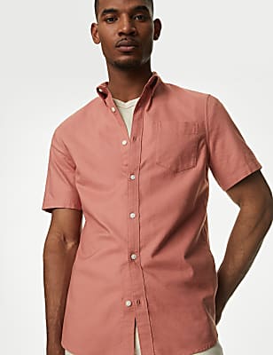 Easy Iron Pure Cotton Oxford Shirt