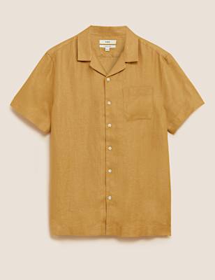 Pure Linen Revere Shirt