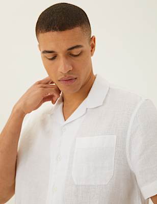 Pure Linen Revere Shirt