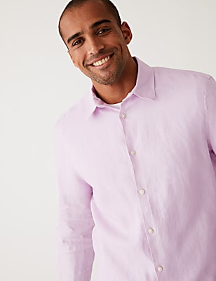 Pure Linen Regular Fit Shirt