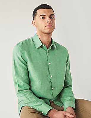Pure Linen Regular Fit Shirt