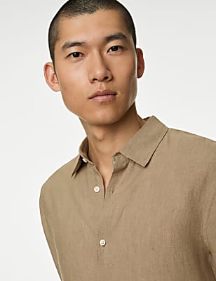 Pure Linen Regular Fit Shirt