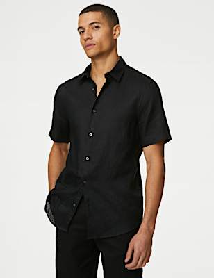 Easy Iron Pure Linen Shirt