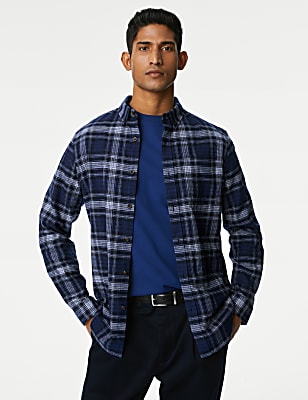Pure Cotton Flannel Shirt
