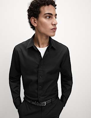 Easy Iron Pure Cotton Shirt