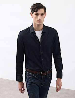 Regular Fit Easy Iron Long Sleeve Shirt