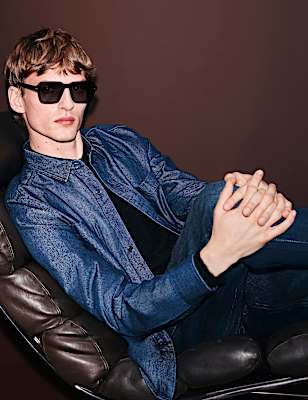 Cotton Rich Denim Shirt