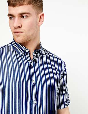 Striped Oxford Shirt