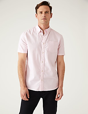 Pure Cotton Oxford Shirt