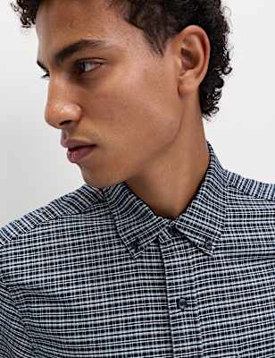 Ultimate Pure Cotton Check Oxford Shirt