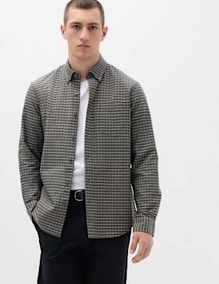 Ultimate Pure Cotton Check Oxford Shirt