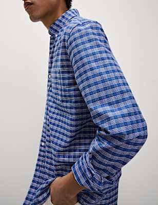 Ultimate Pure Cotton Check Oxford Shirt
