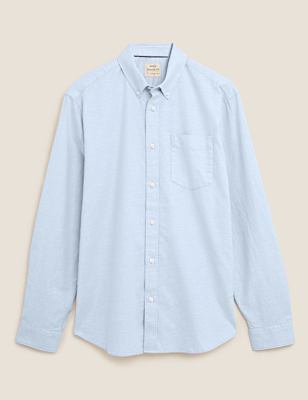 Pure Cotton Oxford Shirt