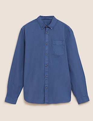 Pure Cotton Oxford Shirt