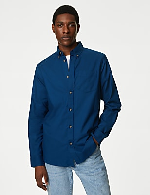 Pure Cotton Oxford Shirt