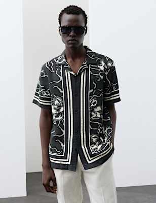 Floral Short Sleeve Shirt