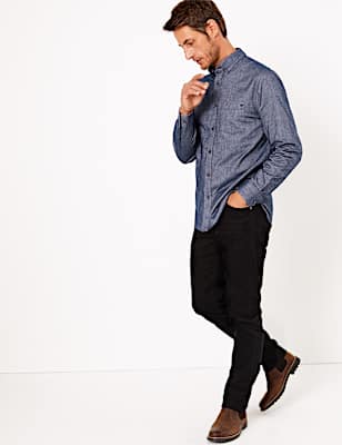 Pure Cotton Oxford Shirt