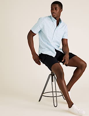 Pure Cotton Striped Shirt