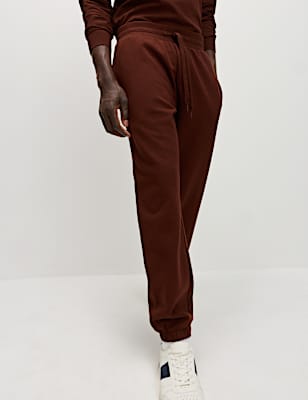 Elasticated Waist Cotton Rich Joggers
