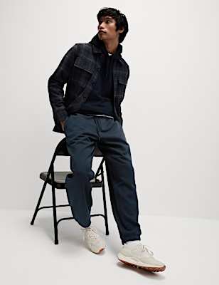 Cotton Rich Oversized Joggers