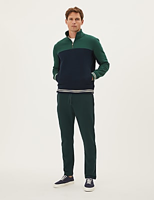 Cotton Rich Straight Leg Joggers