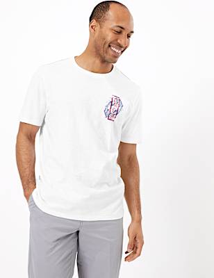 Pure Cotton Printed T-Shirt