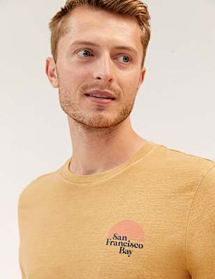 Pure Cotton San Francisco Graphic T-Shirt