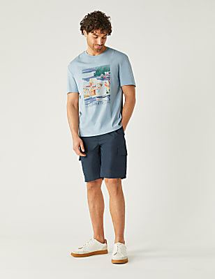 Pure Cotton Cote d'Azur Graphic T-Shirt
