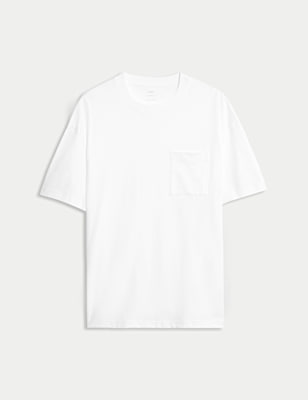Pure Cotton Midweight Pocket T-shirt