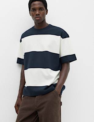 Ultimate Oversized Striped T-Shirt