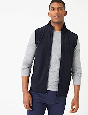 Fleece Funnel Neck Gilet