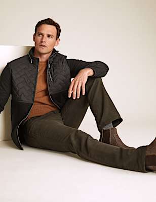 Waffle Zip Up Jacket
