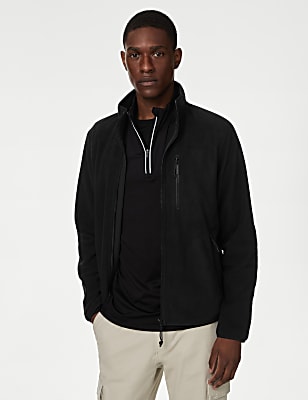 Zip Up Funnel Neck Micro Fleece